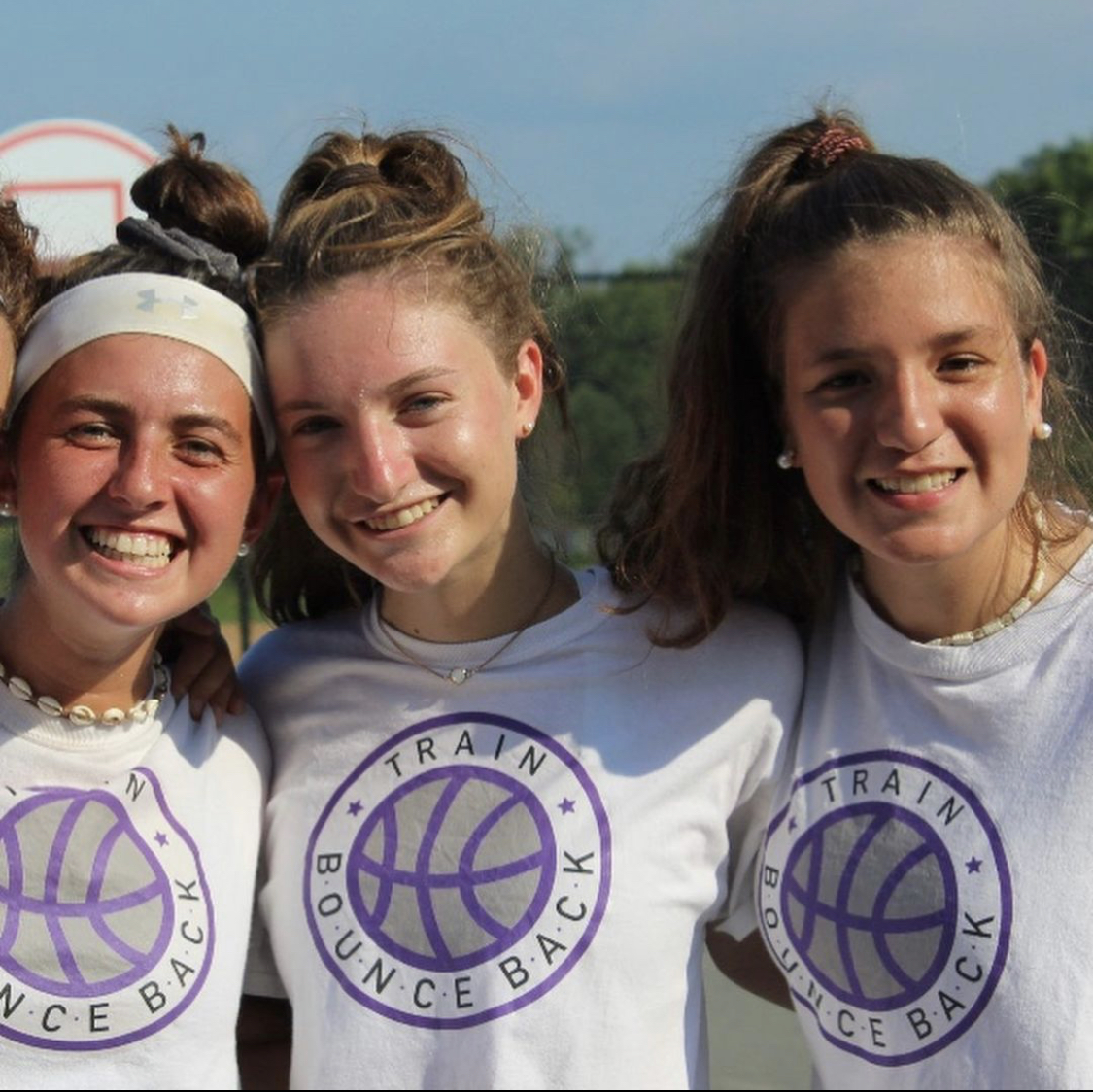 PVThunder_'s tweet photo. Super proud of PVT2019 Mia Raskin, PVT2021 Lily Roberson (@Barons_Bball), &amp; PVT2022 Irene Haramis (@WCHSgirlsBB) as they hit their 1yr mark of running Train Bounce Back! Giving back + helping grow the game of bball in the DMV! 💜 #FutureLeaders #WomenEmpoweringWomen #BleedPurple https://t.co/4frSgiZOo3