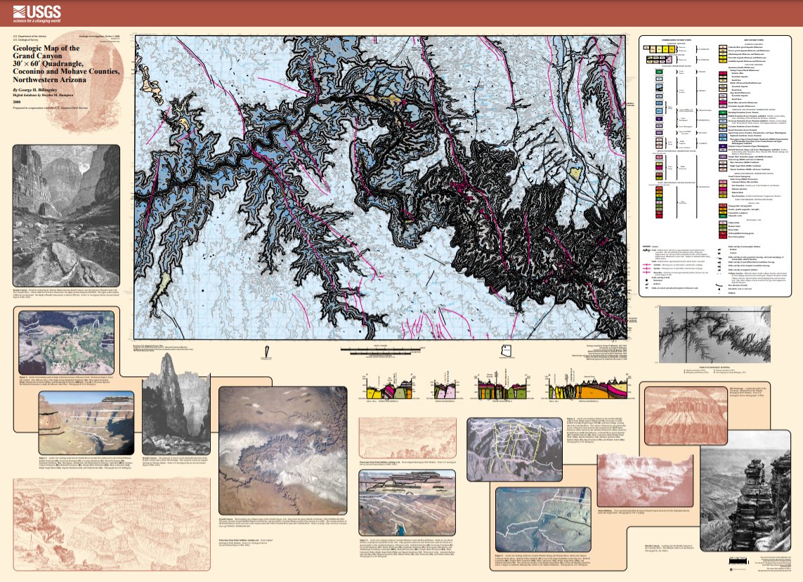 It's #FreeMapMonday! Retweet and follow us for a chance to win the Geologic Map of the Grand Canyon!

#USGSStore (U.S. residents only)