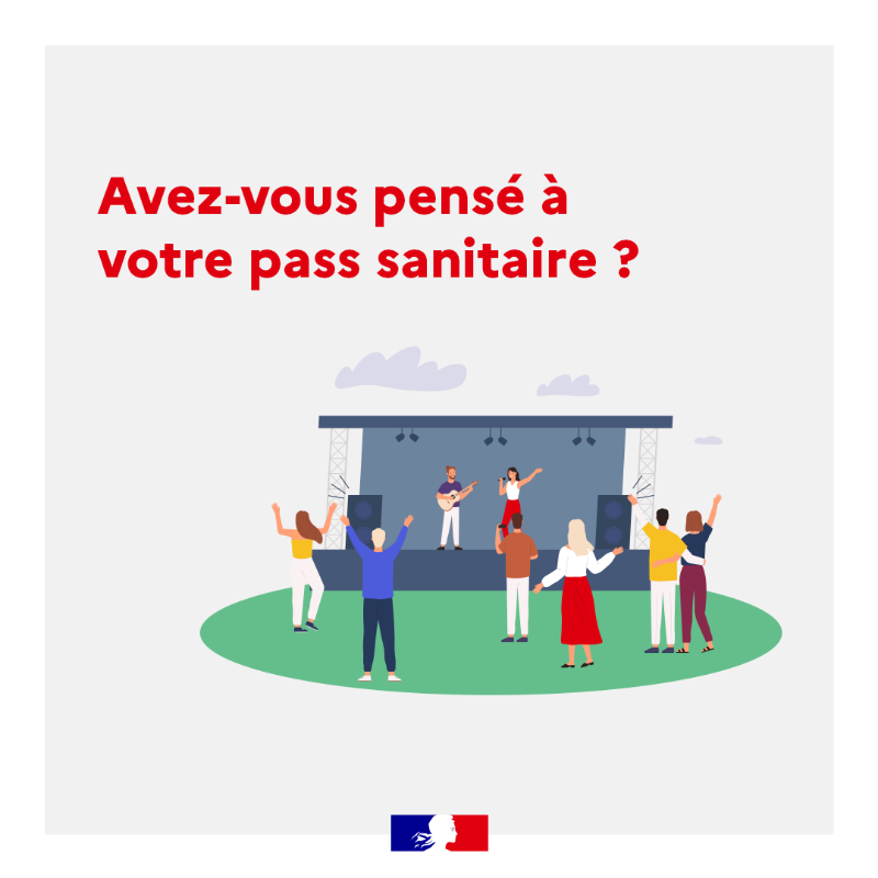 TousAntiCovid's tweet photo. #COVID19 | Pour accéder à un rassemblement ou un évènement de plus de 1 000 personnes, vous devrez présenter l’une de ces preuves sanitaires :

– Un certificat de vaccination
– Un certificat de rétablissement*
– Un certificat de test négatif**

Stockez-les dans #TousAntiCovid ⤵️