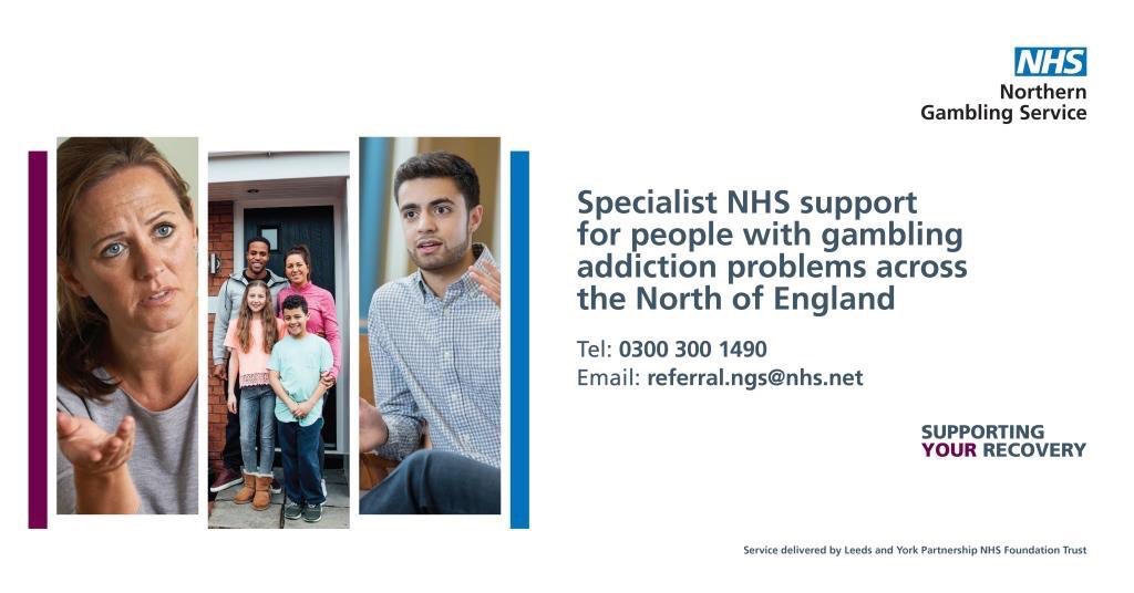 If you are concerned about your gambling, or you are a loved one affected by someone else’s gambling, come forward for help and get your life back. 👇🏼