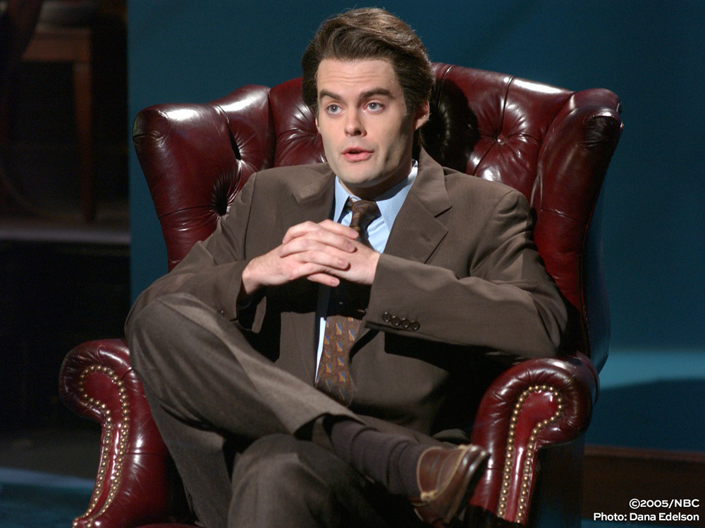 Happy 43rd birthday to SNL\s only Oklahoman, Bill Hader. He was 27 in his first episode and hasn\t aged since. 