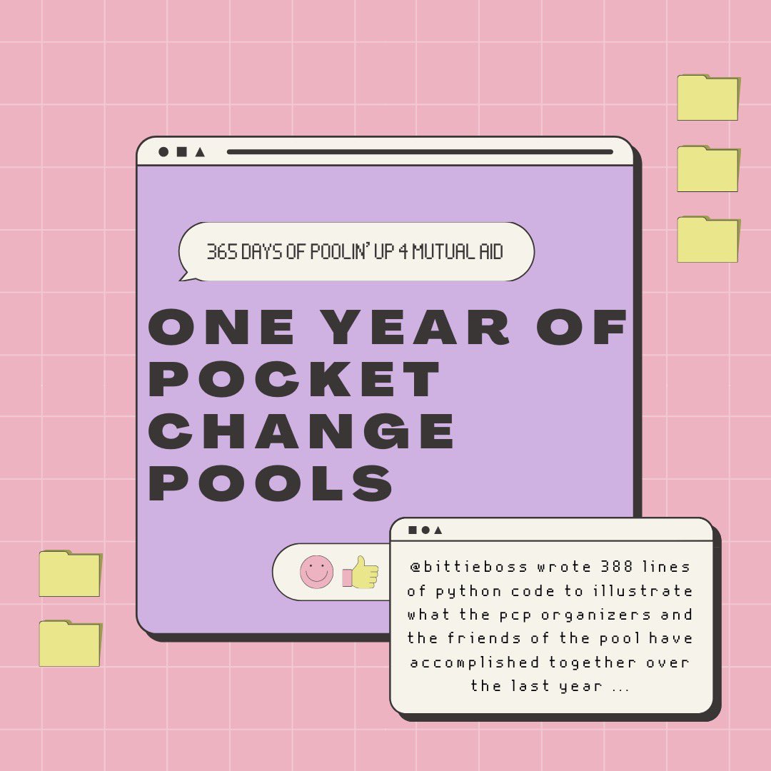pocket change pools on Twitter "WHAT DID WE POOL FOR? all of our