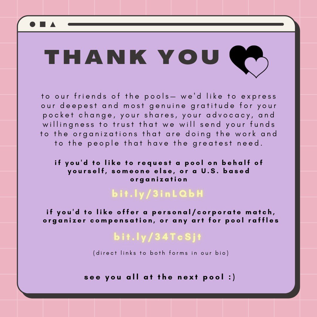 pocket change pools on Twitter "WHAT DID WE POOL FOR? all of our