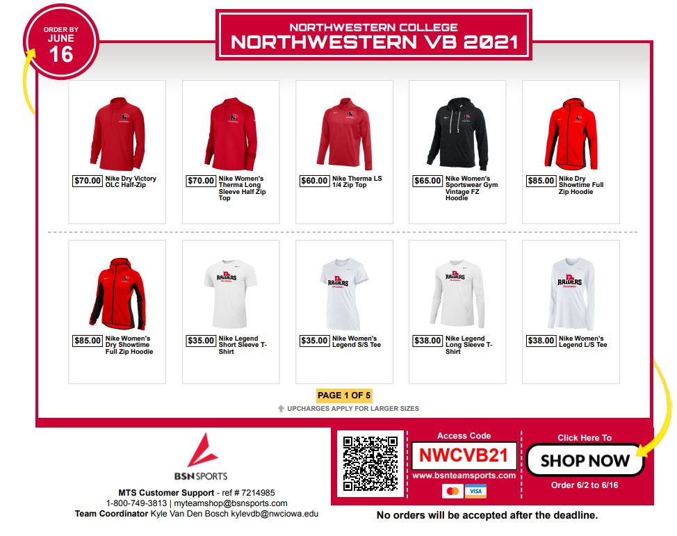 NWCVolleyball's tweet photo. Click on the link to order your Northwestern Volleyball Gear! Store closes in 1 week.    https://t.co/yOYLXXB75J https://t.co/bIRetRn4bS