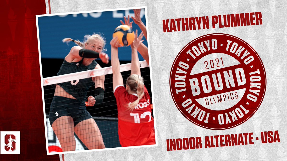Stanford Women's Volleyball (@stanfordwvb) on Twitter photo Now a three-time Olympian, <a href="/fakinradewo/">foluke akinradewo</a> is headed to Tokyo!
Additionally, <a href="/plummdawgg/">Kathryn Plummer</a> has been named an alternate. Congrats to both!
🔗 » bit.ly/3z8DcUq
#OlympiansMadeHere #GoStanford Now a three-time Olympian, <a href="/fakinradewo/">foluke akinradewo</a> is headed to Tokyo!
Additionally, <a href="/plummdawgg/">Kathryn Plummer</a> has been named an alternate. Congrats to both!
🔗 » bit.ly/3z8DcUq
#OlympiansMadeHere #GoStanford
