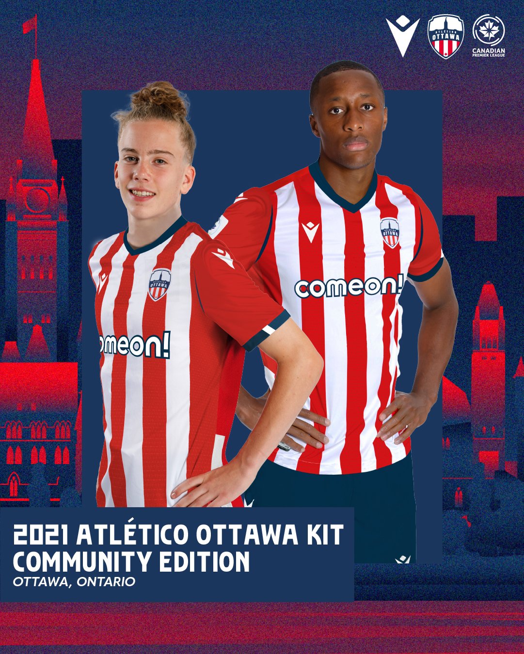 Atletico ottawa jersey 2025