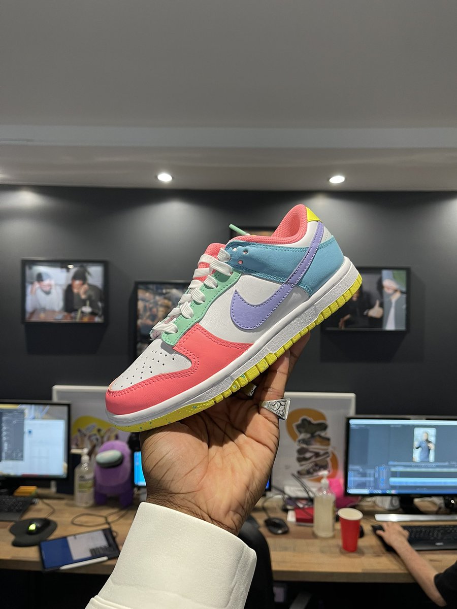 CaminoTV's tweet photo. La Nike Dunk Easter Egg est quali 🥚✨ https://t.co/kyR61j1d51