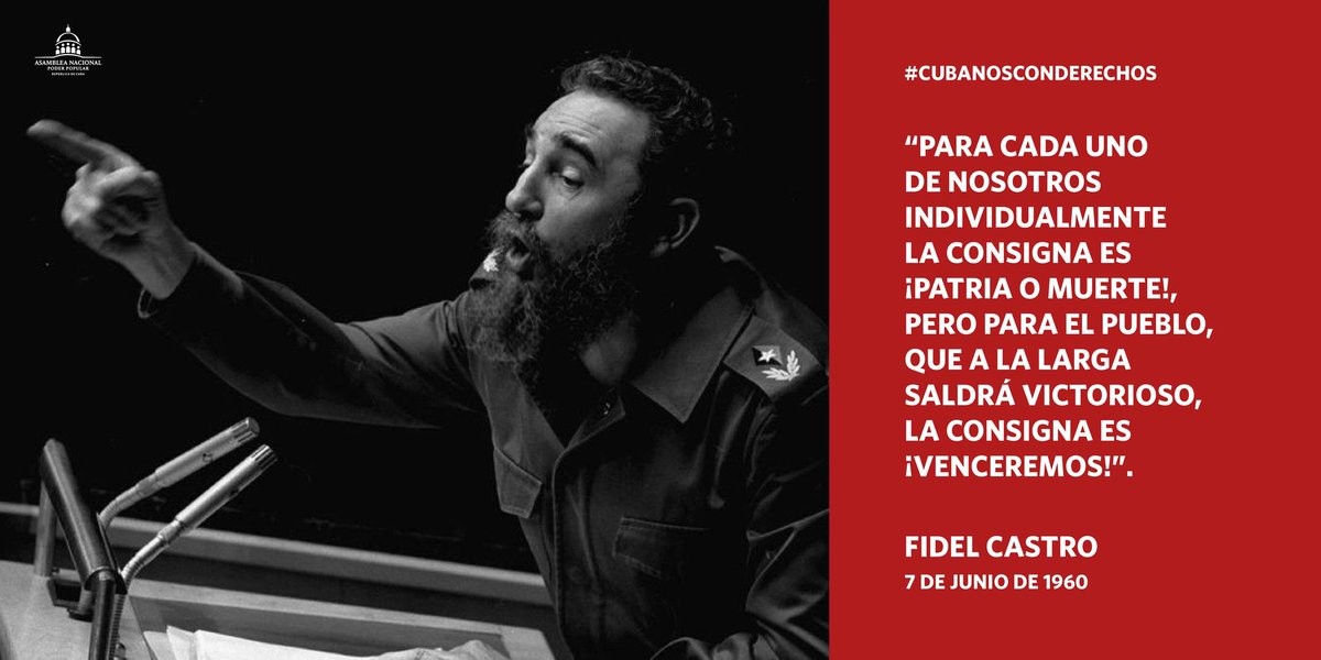 #CubanosConDerechos #TenemosMemoria