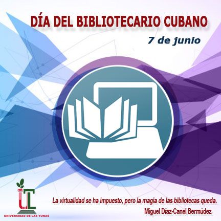 Felicidades a todos los bibliotecarios de #Cuba🇨🇺.
<a href="/RafaelLodezma/">Dr. C. Rafael Lodezma Tamayo Caballero</a> <a href="/UniversidadMoa/">Universidad de Moa Dr. Antonio Núñez Jiménez</a> <a href="/jsaborido50/">José Ramón Saborido Loidi.</a> <a href="/columbie2019/">Angel_Columbie2019</a> <a href="/mibalbin/">María Irene Balbín</a> <a href="/Yoalbys/">Yoalbys Retirado Mediaceja</a> <a href="/yurisley_valdes/">Yurisley Valdes Mariño</a> <a href="/NiurkaPupo/">Niurka S.  León Pupo</a> <a href="/CIPerezRoque/">Cecilia Irene Pérez Roque</a> <a href="/lapgarcia17/">Departamento de Geología</a> <a href="/yosbaniscg/">yosbanis cervantes</a> <a href="/PireMaday/">Maday Cartaya Pire</a> <a href="/AdisFiol/">Adis Fiol Cuenca</a> <a href="/DecanoElectrom1/">Decano_Electromecanica</a> <a href="/ymzaldivar/">Yasmany Medina Zaldivar</a> <a href="/jmonteromatos/">Julio Montero Matos</a> <a href="/MirthaOdalis/">Mirtha Odalis Olivero Herrera</a>