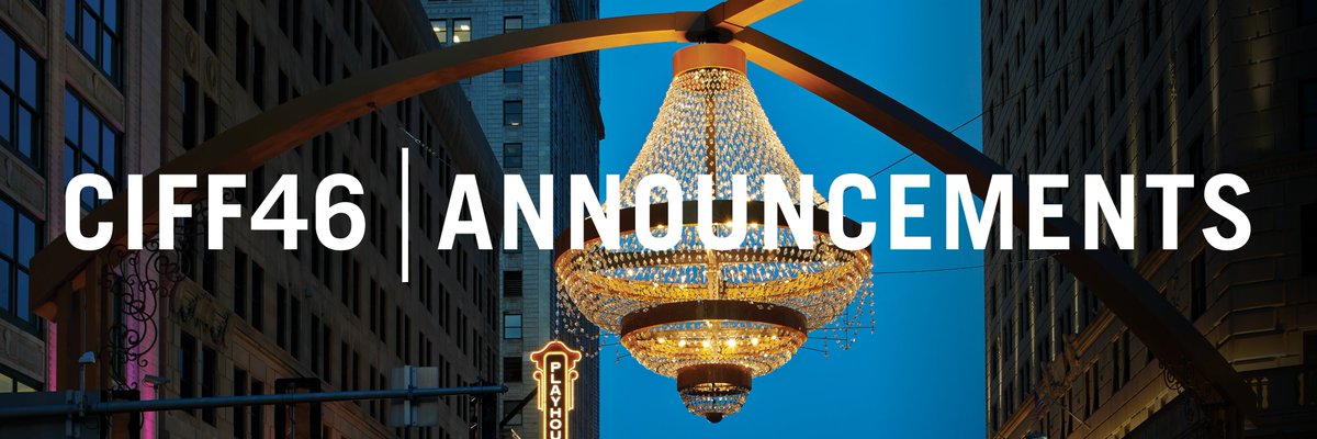 Our #CIFF46 Call For Entries process is now open! Films completed after 6.1.2020 are eligible. And we are also thrilled to announce CIFF46 will take place March 30-April 10, 2022 at our new &amp; permanent home in <a href="/playhousesquare/">Playhouse Square</a>! Read the full release here: ciff.film/34RZThW