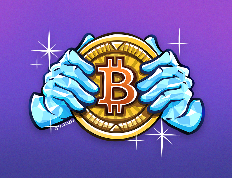 JACKPOT ! 🤑

Nouvelle illustration "Diamond Hands" réalisée pour @LaudeRichard 💎🪙