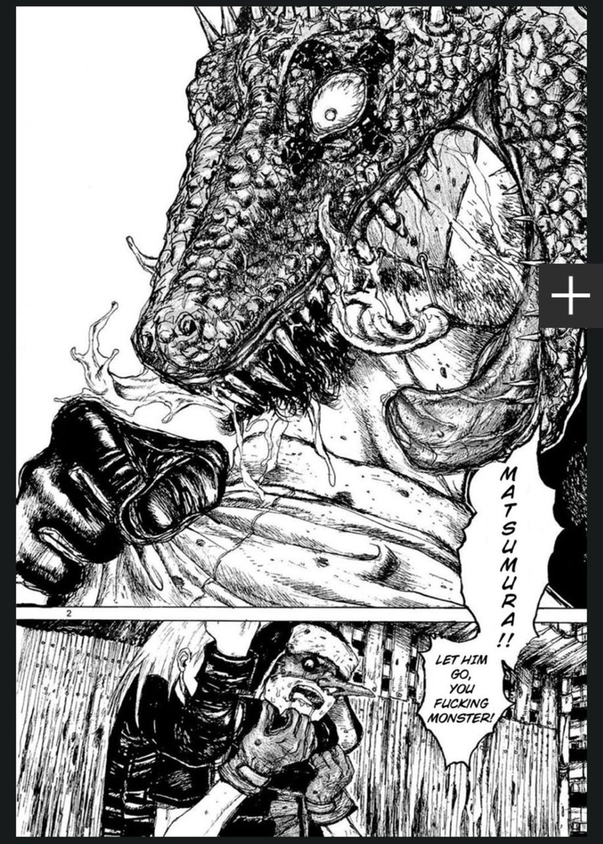 Kyjuu_'s tweet image. Hi, I&apos;m Kyjuu, a cryptid that enjoys grimdark stuff. 
Overly involved hobby projects, shitposting and Dorohedoro and Revue Starlight are my vibes.