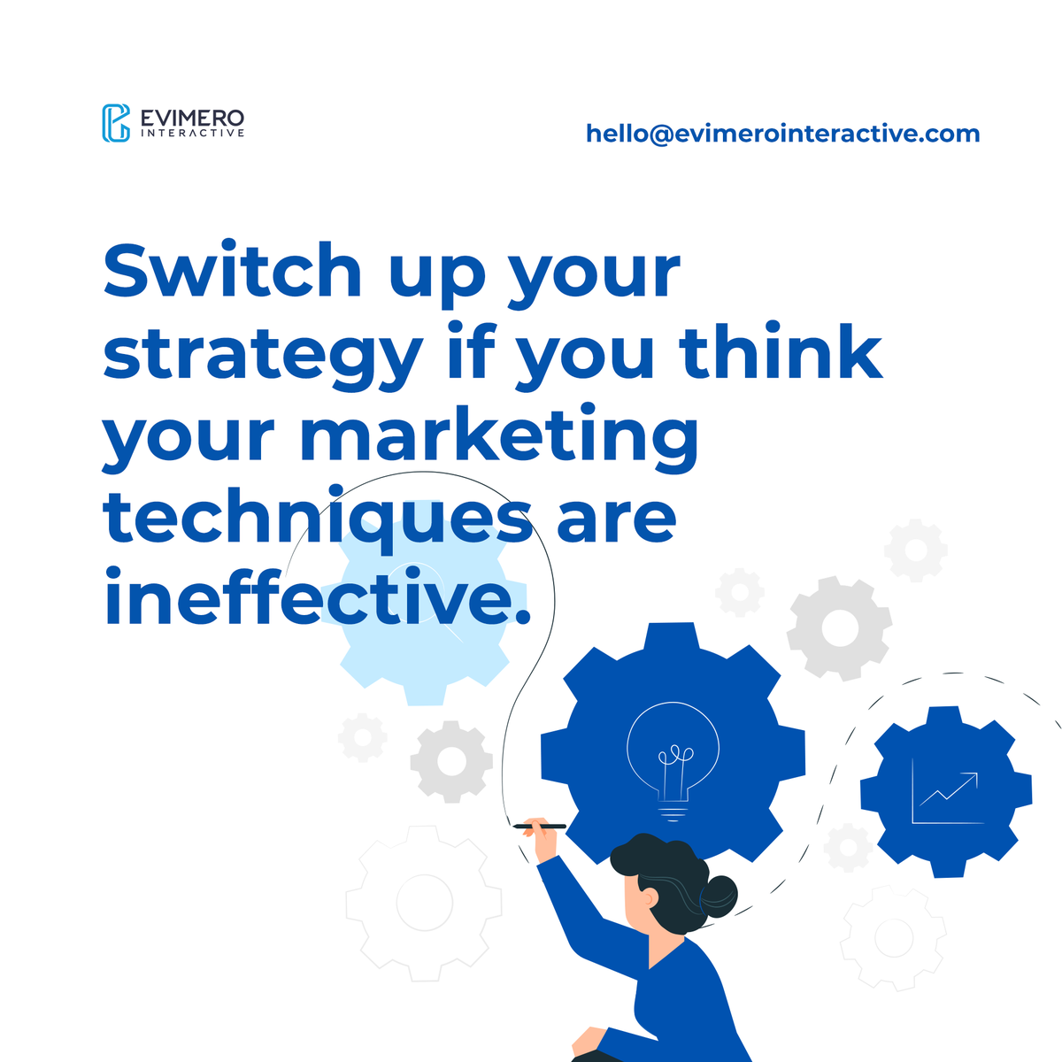 evimerointeract's tweet photo. It’s okay to make adjustments to your game plan especially if it’s not exactly working. 

#EvimeroInteractive https://t.co/vU2bPhxoB6