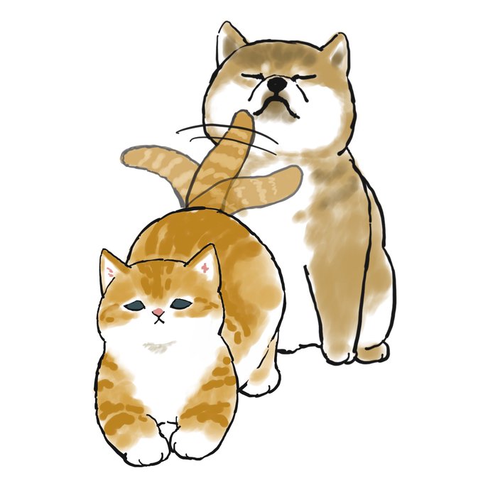 「cat tail wagging」 illustration images(Popular)