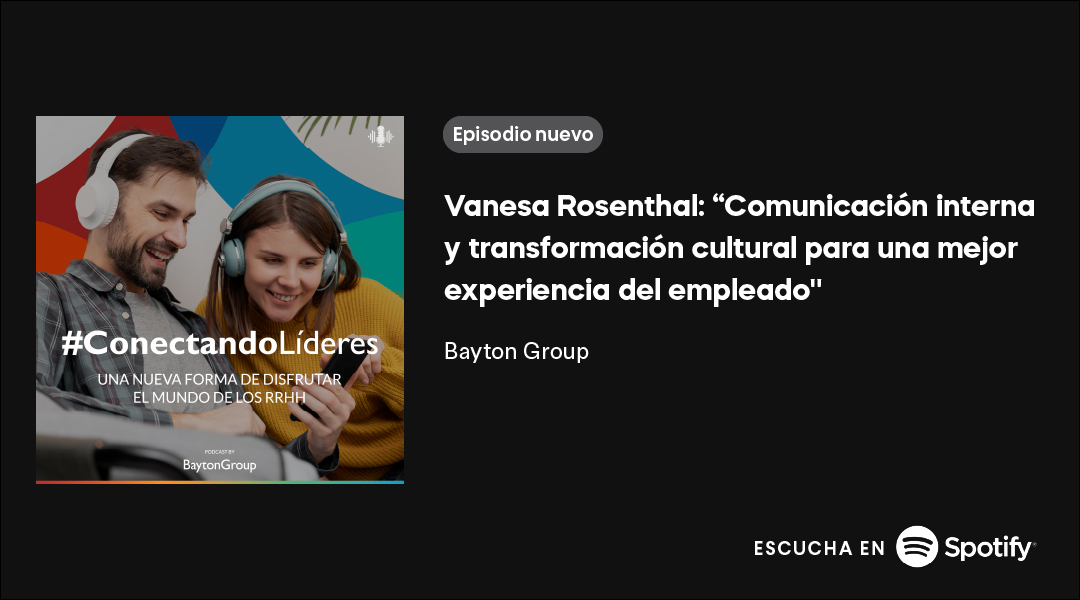BaytonGroup's tweet photo. 🎧Escuchá nuestro primer episodio de #Conectandolideres en Spotify https://t.co/D5ws6WpGpu
¡No te lo pierdas! https://t.co/dgdaelVDcL
