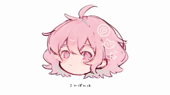 らくがきしかあげられなくて
申し訳ないという気持ちでいっぱい 