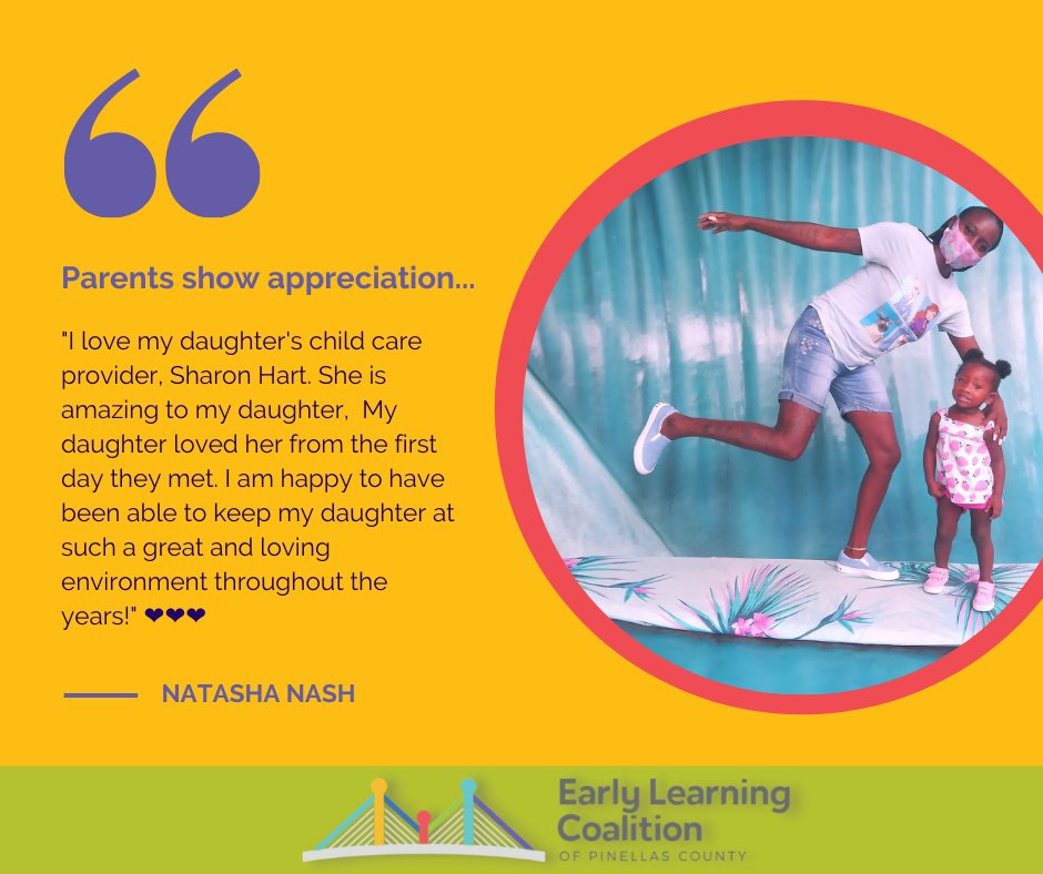 ELCPinellas's tweet photo. Early Learning Coalition's childhood educators provide quality care for children in Pinellas County each day. Are you looking for learning and care options for your young learning? Chat with us today at @ELCPinellas.org  #InspireMonday #LearningStartsEarly https://t.co/sUqF8G04h4