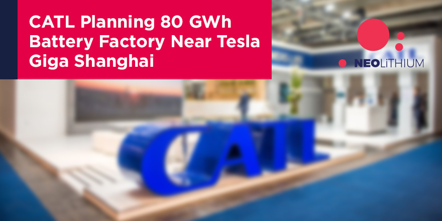 This new factory will have an annual production capacity of 80 GWh — enough to power 800,000 electric cars¨….

Read more here: bit.ly/3cnqvLT

#NeoLithium $NLC.V $NTTHF #NE2 #lithium-ion battery #electricvehicles #sustainability #greenenergy #EV #Lithiumbrine