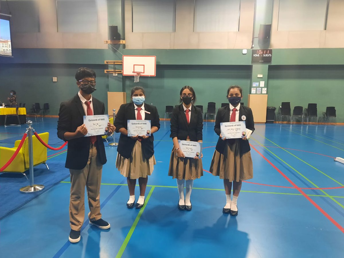 Congratulations to the students of Zayed House for winning the Inter House Senior School Quizzards Finals. So proud of all the effort that you have put in 🙂 <a href="/gemsnms_alkhail/">GEMS NMS Alkhail</a> <a href="/GNMS_Tigers/">GNMS_Secondary Tigers_Semper Sursum</a> <a href="/Fatima_Martin/">Fatima Martin</a> <a href="/TeresaRusten/">Teresa Rusten</a>