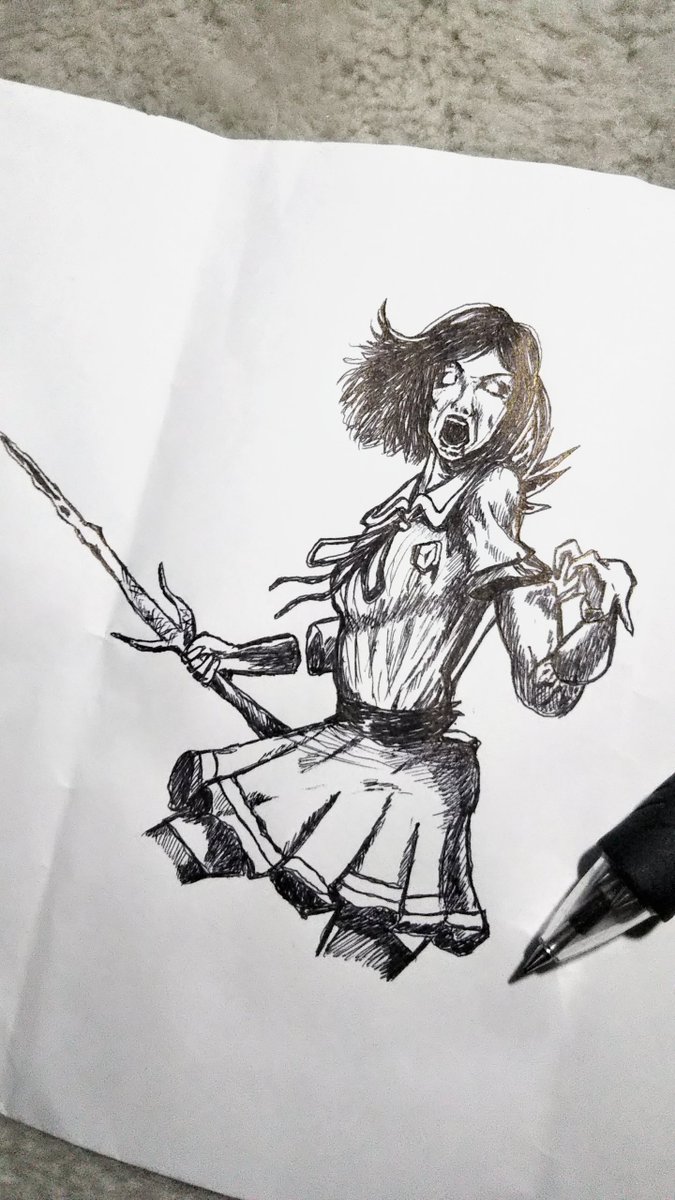 ザックまき ちょろ Sur Twitter 山岡りん 今日のボールペン落書き Dbd 山岡りん イラスト Dbdイラスト ザックまき ちょろ Sur Twitter 山岡りん 今日のボールペン落書き Dbd 山岡りん イラスト Dbdイラスト
