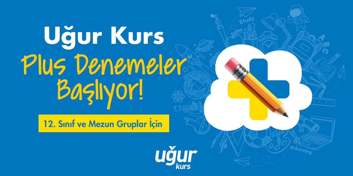 #YKS'ye az bir süre kala plus denemelerimize katıl, eksik olduğun konuları tespit et, son tekrarlarını yap! ✌️

#UğurKazandırır