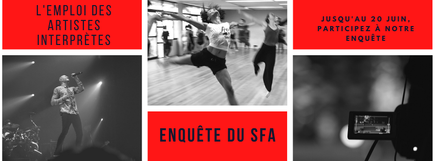 SFA_CGT's tweet photo. Jusqu'au 20 juin, participez à notre enquête sur la situation des artistes interprètes et diffusez-la massivement autour de vous https://t.co/phpMbSjKVP https://t.co/oRAH5ZfS5w