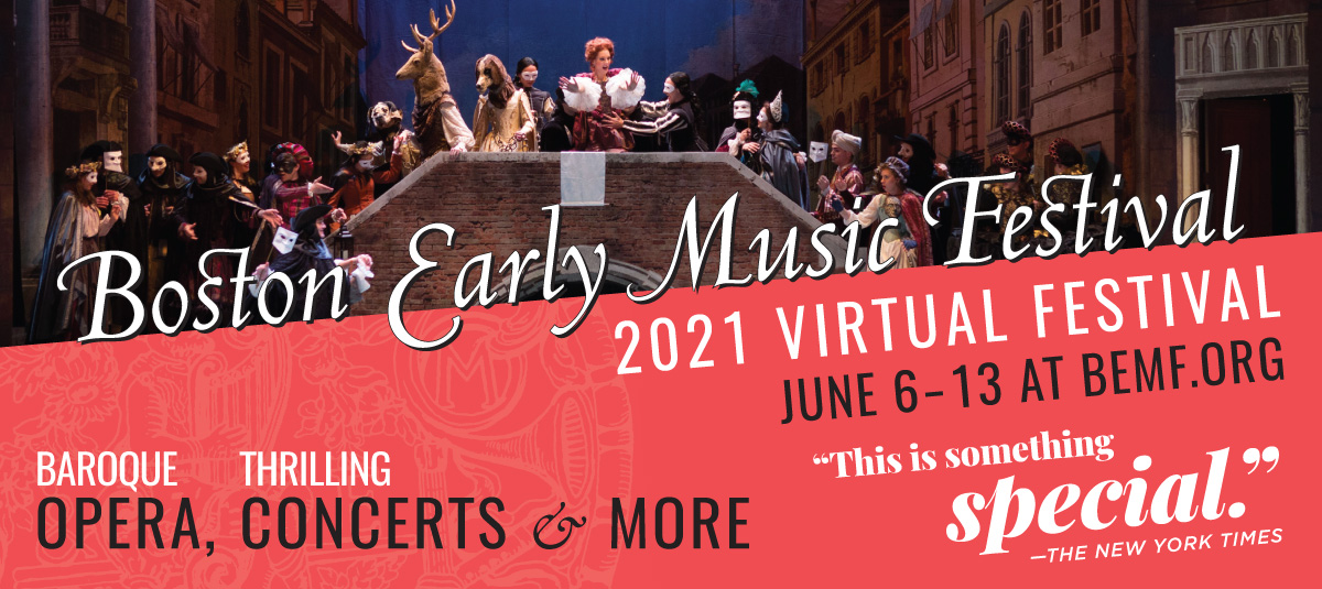 It's BEMF week! Our colleagues at <a href="/bostonearly/">BEMF</a> have put together an absolute feast of virtual concerts, exhibition, masterclasses and more. Check out the full schedule at bemf.org/2021-festival/… and enjoy.