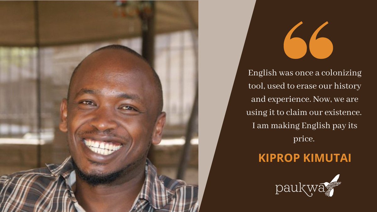 paukwa's tweet photo. #InConversationSeries: Fiction writer @Tirobon gives insights on his takeaways from African books, and why he weaves local language into his stories.

More on what he and @Cheruto_Rono spoke about here >> https://t.co/Um2oT8uH4y https://t.co/rgitgH9k3i