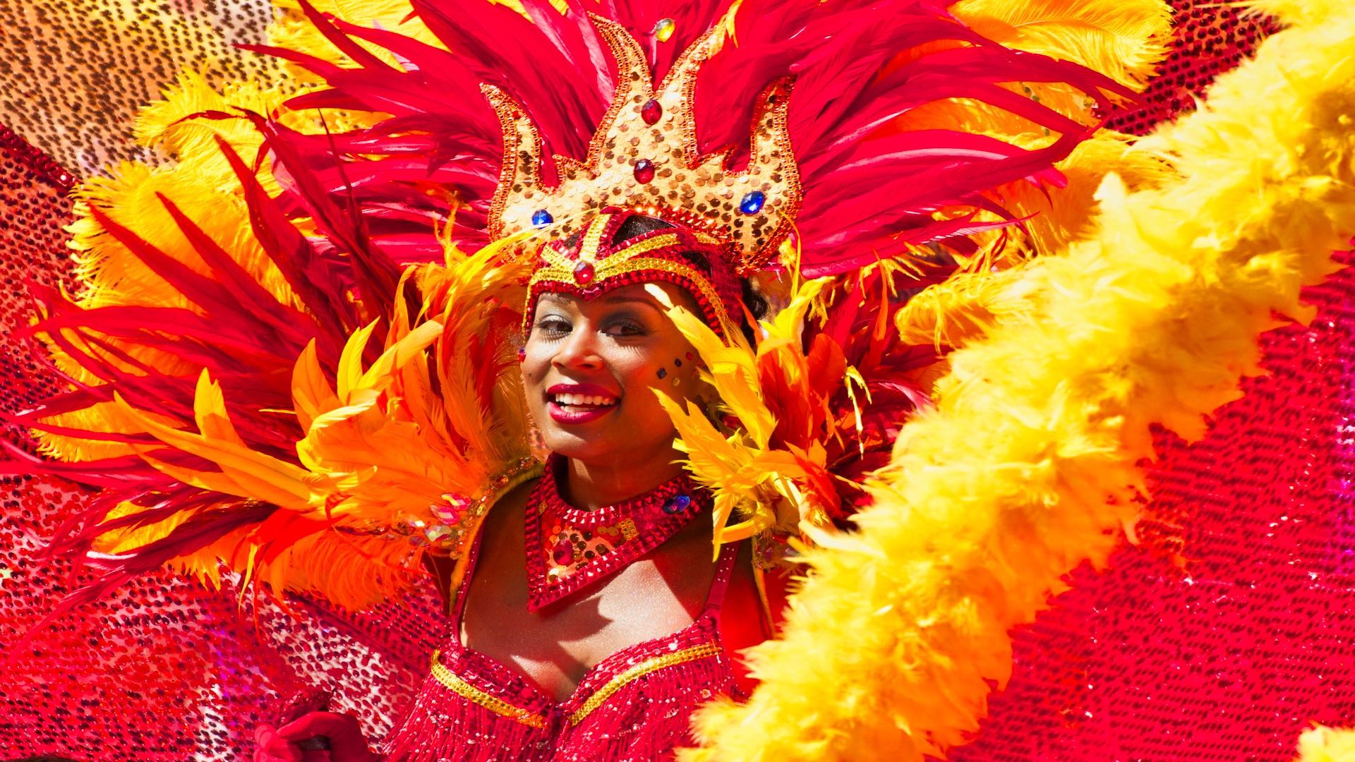 Oakland Travel on X: "The Samba dance arrived in Brazil in the 19th  century. Its fast rhythmic steps characterize it, and a swaying, rocking  motion of the dancers made to vibrant beats. #