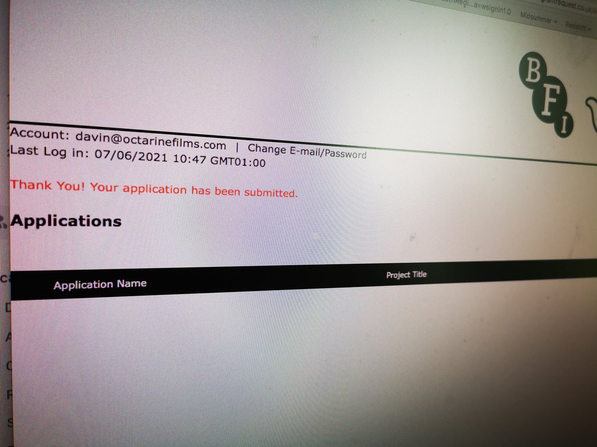 DavinJeayes's tweet image. Our @networkfhse short film funding application is submitted 😁😁😎. Thanks to all the team for their hard work, and especially to @Bursteardrum 
Now to sit back, relax and cross all those digits 🤞🤞