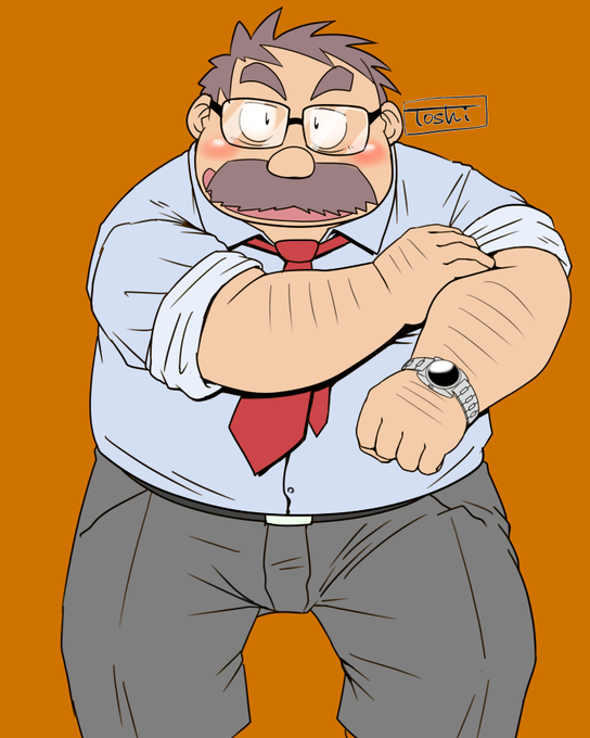 太ったおじさんオンリー2のtwitterイラスト検索結果
