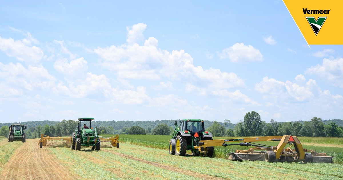 By now, most of the country is wrapping up first cutting. What hay tool would you want to add to your lineup for second cutting? bit.ly/3x4q94y