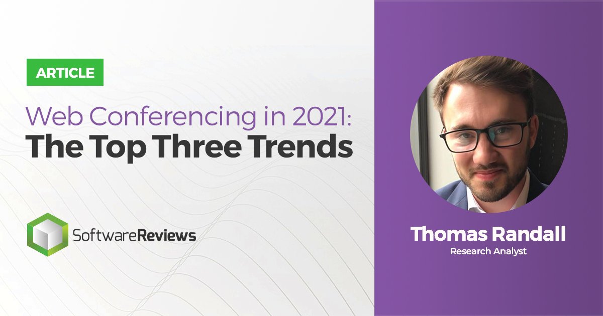 SW_Reviews's tweet image. Organizations will need to decide what role #webconferencing solutions will play moving forward.
Research Analyst @thomaserandall covers this topic and describes three web conferencing trends to monitor for 2022.
softwarereviews.com/research/web-c…

#CollaborationTools #HybridWorkplace