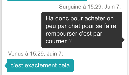 Surguine's tweet photo. @Sosh_fr formidable service https://t.co/xLFzKzoSnP