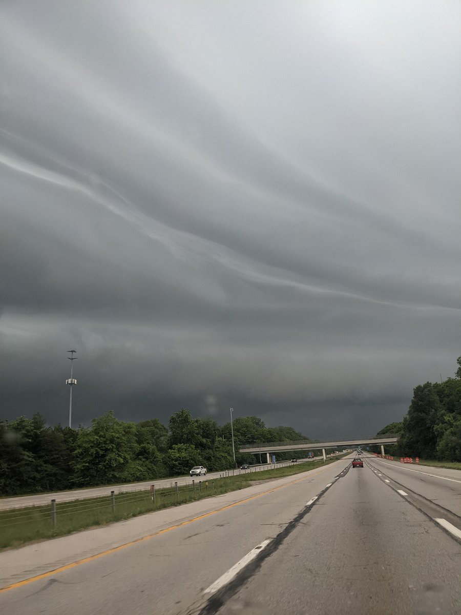 Mother nature making Bob Ross proud today