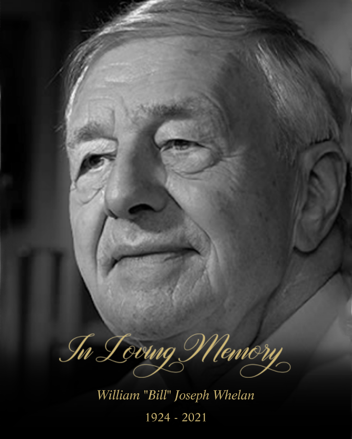 We our sad to inform you that this past weekend we lost one of the true pioneers to BMB Department.

Dr. William “Bill” Joseph Whelan

We send our prayers and condolences to the Whelan family.