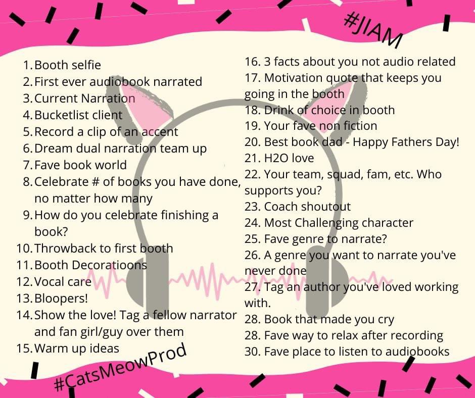 Day 6 of #JIAM - I decided to switch up and use this one Emma did. Ya know- keep things interesting. So, today is DREAM DUAL NARRATION TEAM UP. Let’s go @MPG 
#jiamnarrator #juneisaudiobookmonth #audiobookmonth #narratorlife #audiobooknarrator #zackmorris #sbtb #voiceactor
