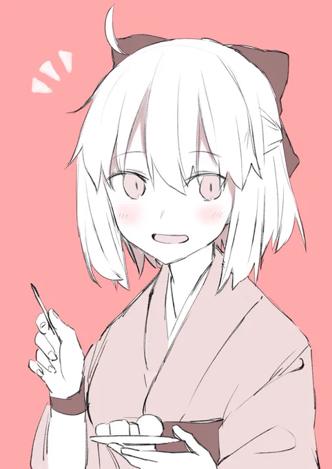 「ここの甘味は格別なんですよ～」 
