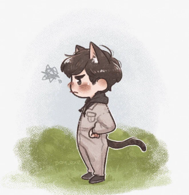 ( `ヘ'   ) #georgenotfoundfanart 
