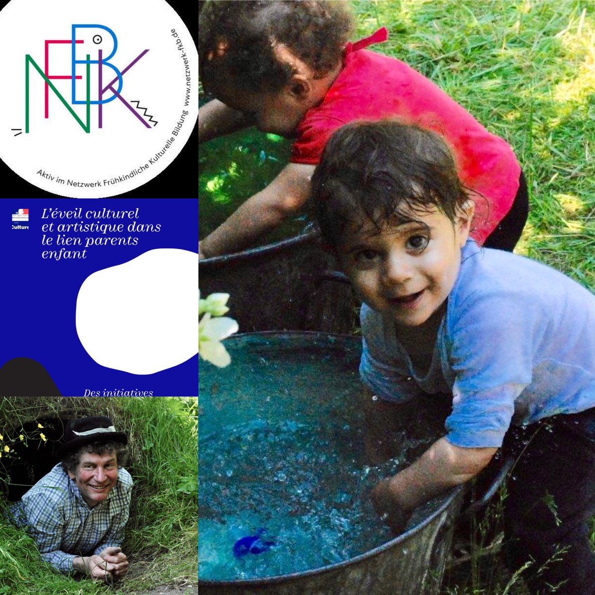 SGenshagen's tweet photo. 🇫🇷🇩🇪 Invitation : Le #jardindémerveille – arts, enfance, nature
⏰Demain, 08 juin, 16-17h30 (Zoom)
Au rendez-vous : l’artiste #vincentvergone & Aurélie Lesous, @MinistereCC
Inscriptions 👉 effinger@stiftung-genshagen.de
Merci @ofaj_dfjw @dkjs_bildung
#NetzwerkFKB
#petiteenfance https://t.co/QPjxb3yoSB