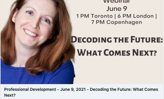 bbBlanc_Events's tweet image. Are you interested in "Decoding the Future: What Comes Next?" Join #MPITO on June 9 @ 1PM Toronto to find out.

We will be there, will you? Don’t miss out! Register today here: hubs.ly/H0PKkKq0

#bbBlanc #CreatingEvent Magic #change #eventprofs #meetingprofs #MPITOOD