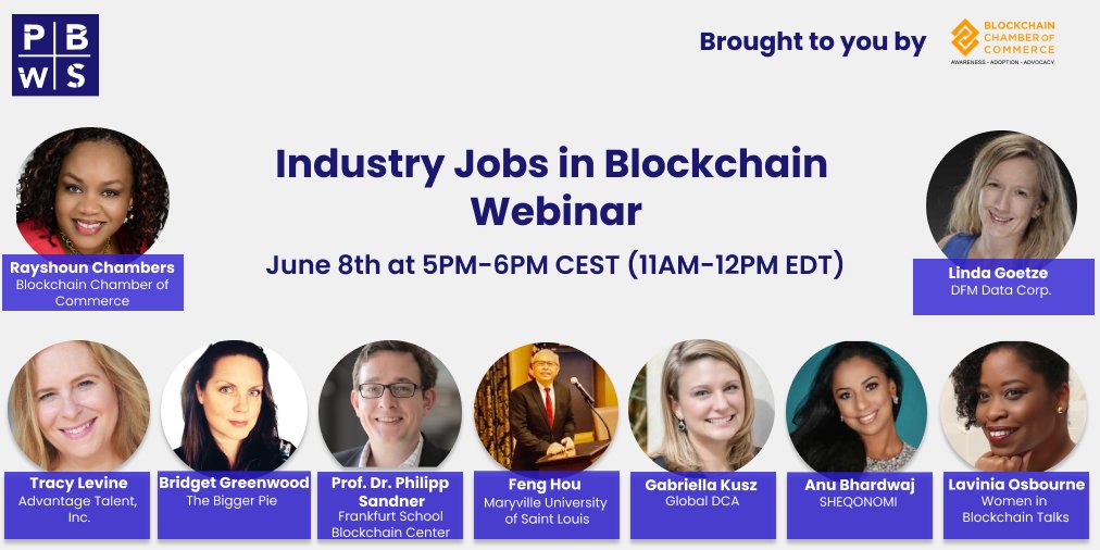 BlockchainCoC's tweet image. 📅 Join us tomorrow for an exclusive discussion about finding a job in the #blockchain industry, brought to you by @bcc_hq !
 
Register here for free: buff.ly/3uzWGhv