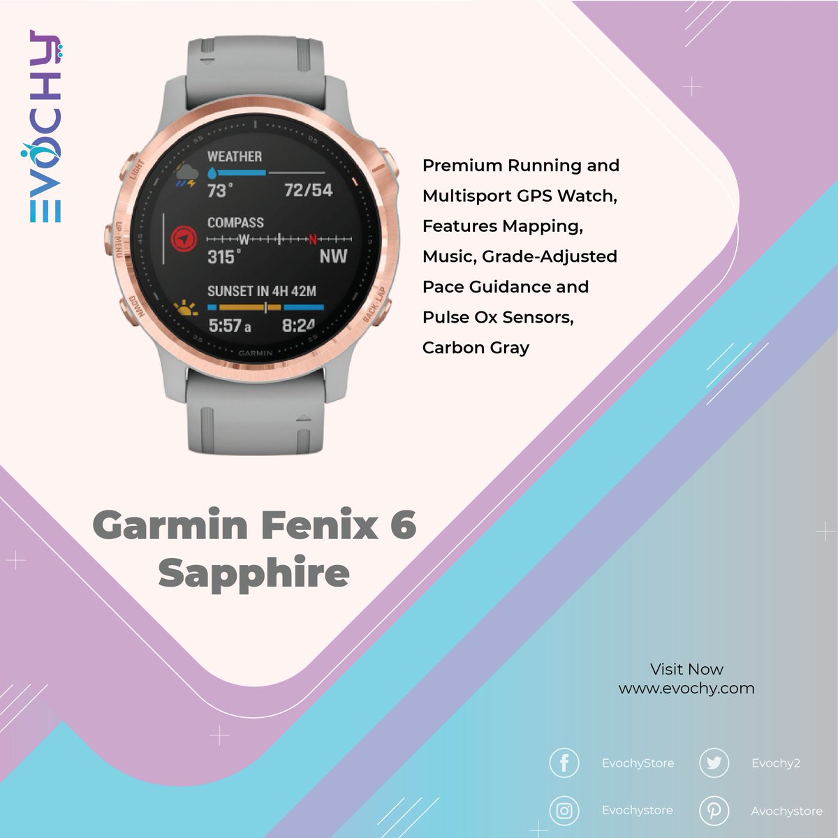 evochy2's tweet image. 𝔾𝕒𝕣𝕞𝕚𝕟 𝔽𝕖𝕟𝕚𝕩 𝟞 𝕊𝕒𝕡𝕡𝕙𝕚𝕣𝕖

Visit Now: evochy.com

#smartwatchs #smartwatch3 #smartwatch2 #smartwatchoriginal #smartwatchandroid #smartwatches #smartwatch #techwear #techlover #techlife #fitnesstracker #fitnesstrackers #fitnesstrackerwatch #smartband