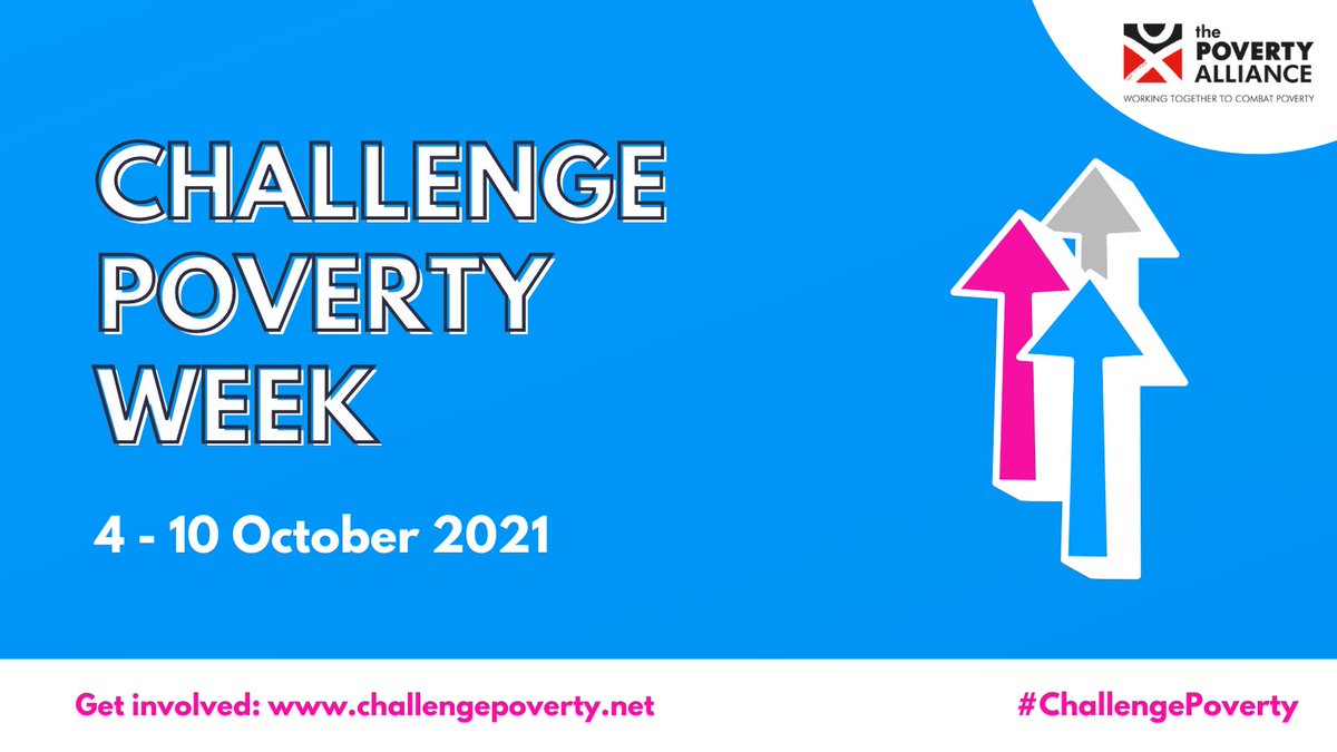In Scotland, we're proud to share the values of justice &amp; compassion. So it cannot be right that 1 in 5 people are living with the constant pressure of poverty.

#ChallengePoverty Week highlights that poverty is a problem we can solve, &amp; showcases solutions we can all get behind.