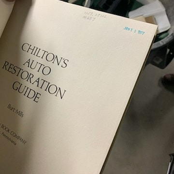 mccneb's tweet photo. Friday was moving day for the Automotive Technology &amp; Auto Collision Technology programs! One relic unearthed during the move was a textbook from 1977 - the 1st year the program was offered. They moved into the new 100k sq-ft Automotive Training Center @ SOC set to open this fall https://t.co/SdgjTk5Ywn