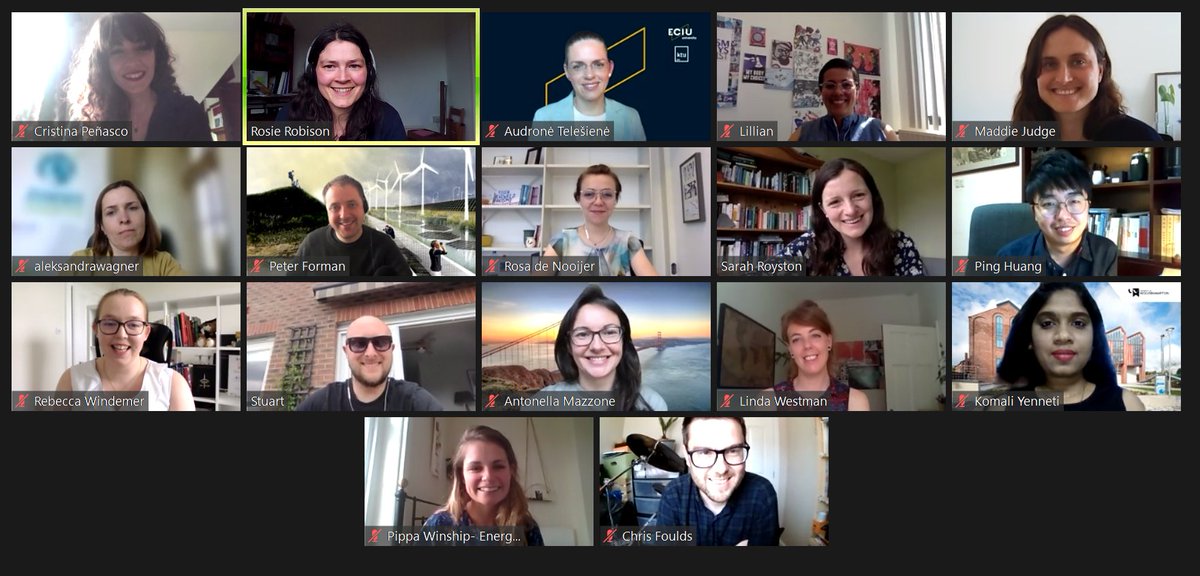 Wow, what a great range of research we heard about in our <a href="/EnergyShiftsEU/">Energy-SHIFTS</a> Innovation Awards for Early Career Researchers today 👏👏 to everyone who entered, the judges were so impressed with the quality across the 47 entries.