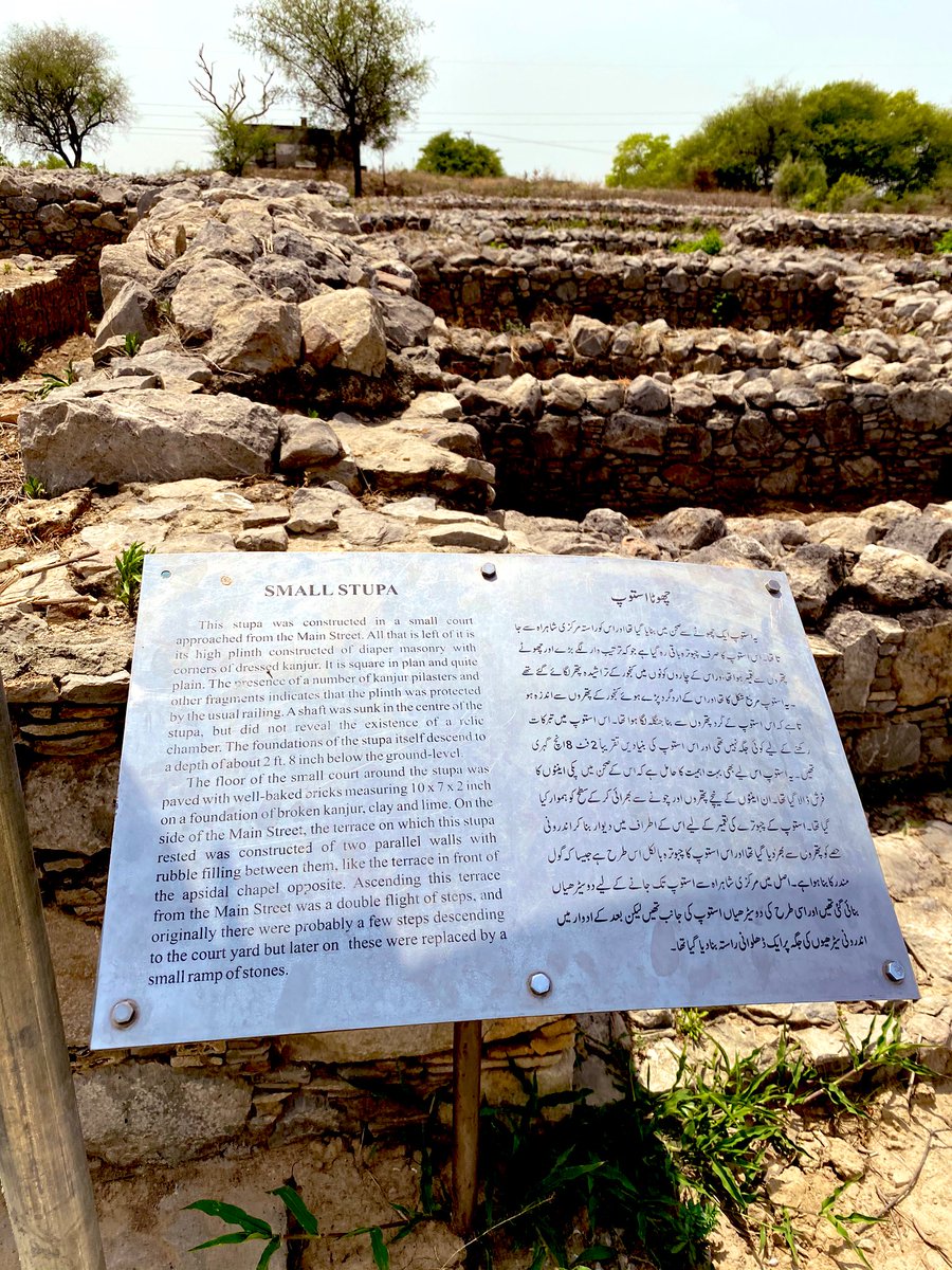 iqraa_ashraf's tweet photo. -☀️🇵🇰
⚜️Faalsas in #Sirkap #Taxila
⚜️ #Sirkap dates back to 2nd century BC & along-with other ancient sites in #Taxila has been declared a @unescowhc in 1980.
⚜️ #Taxila was an important #Buddhist centre of learning from 5 Century BC to 2 Century AD.
@Pakistan_UNESCO https://t.co/1rLYbMFfcq