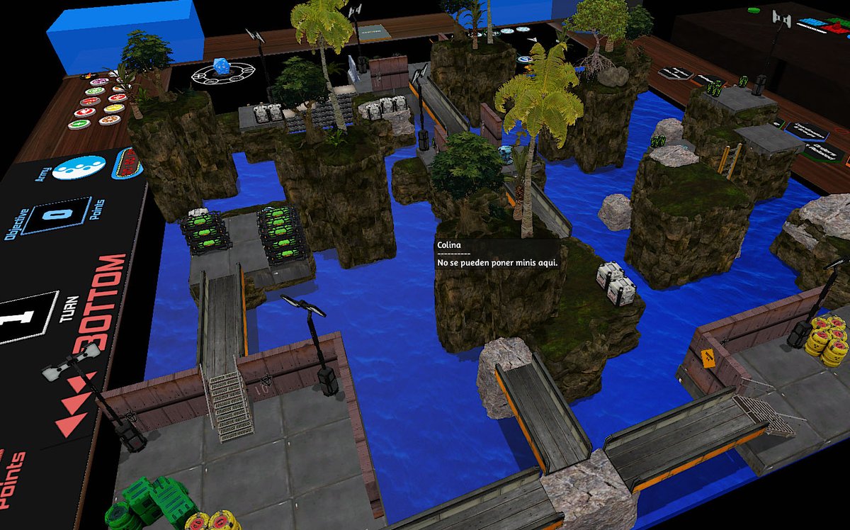 ¡Segunda misión de Paradiso 4ªliga TTS! 
Misión: Tiroteo🔫🔫🔫
Mando Reforzado/CQB (60cm) (sin guiados)/Sepc-ops 8PX/300 puntos
Terreno acuático, Terreno selvático
#infinitytheuniverse #corbusbelli #WarGames