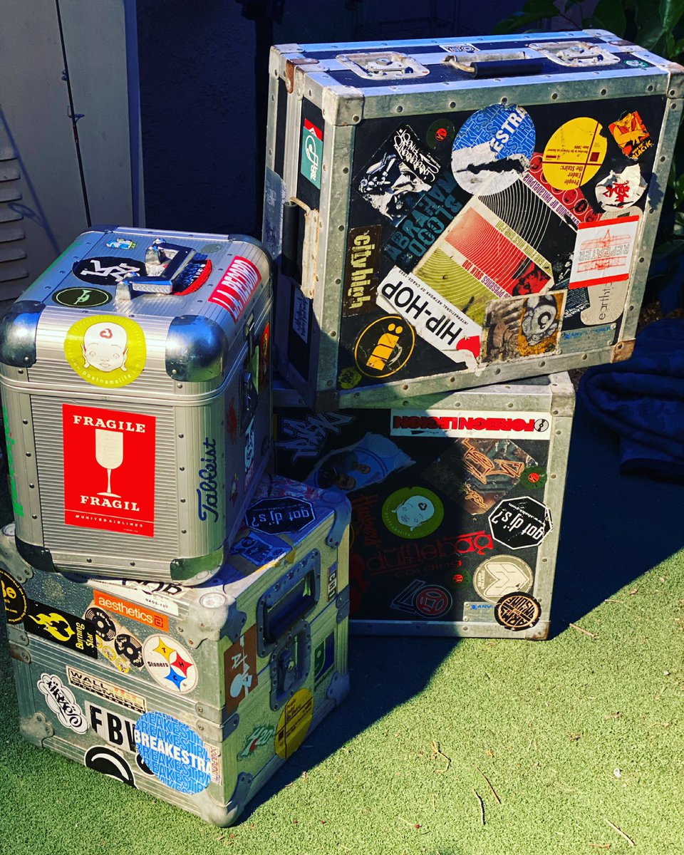 Boomnote's tweet photo. Throwback to my first set of flight cases and some of the heaviest joints ever💥 
•
•
#flightcases #joshone #djjoshone #boomnote #boomnotemusic https://t.co/6BG9MtnGU0