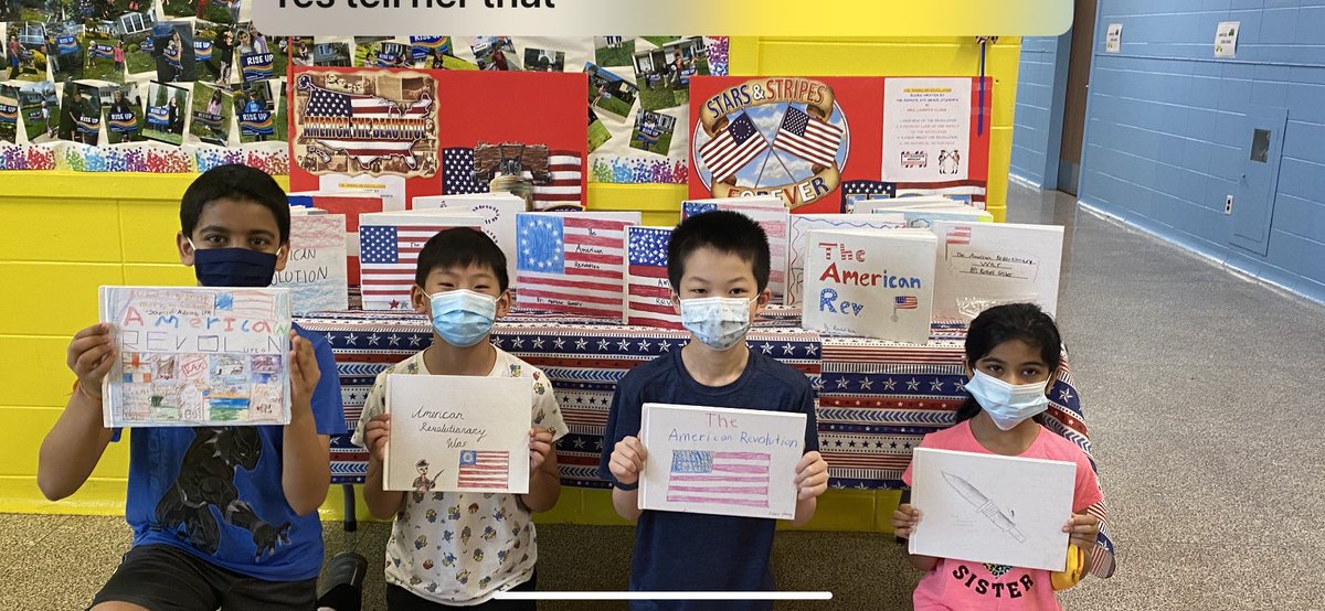 So very proud of ALL my authors! Our American Revolution Books are on display!@ #REMOTEROCKS @Sezgregnyc <a href="/sgrayPOB/">Suzanne Gray</a> <a href="/marytomeara/">Mary O’Meara</a> <a href="/mrsclampittPOB/">Joanna Clampitt</a>